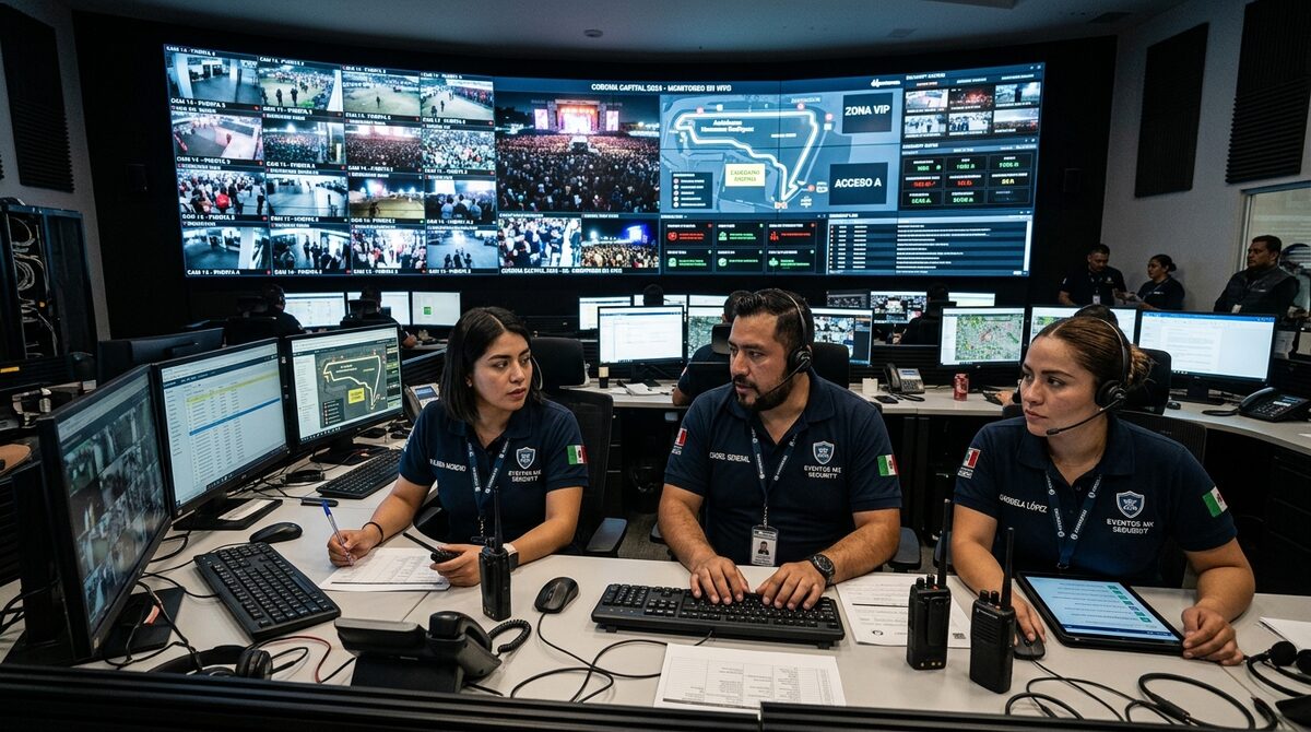 Tecnología en Seguridad para Eventos: Tendencias y Novedades 2025